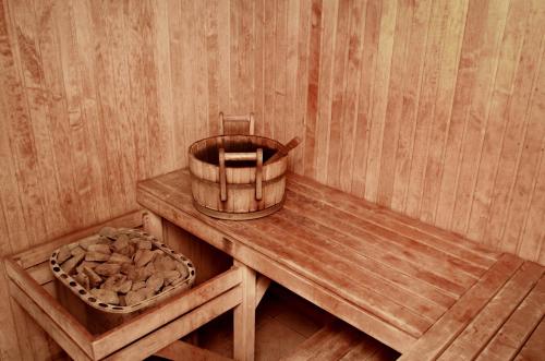 Sauna, Prometey Hotel in Kamianske Sauna, Prometey Hotel in Kamianske