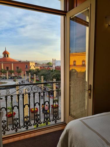 Balkon/teras, Gran Hotel de Querétaro (Gran Hotel de Queretaro) in Queretaro Balkon/teras, Gran Hotel de Querétaro (Gran Hotel de Queretaro) in Queretaro