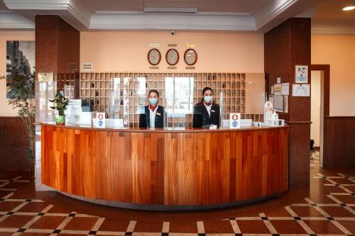 Foyer, River Palace Hotel in Atyrau Foyer, River Palace Hotel in Atyrau