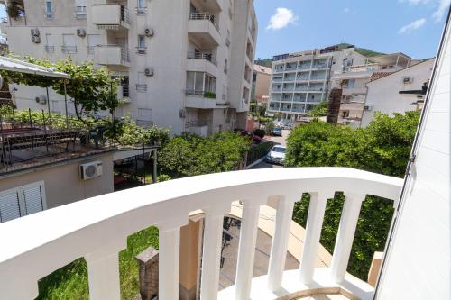 balkong/terrass, Hostel Budva in Budva balkong/terrass, Hostel Budva in Budva