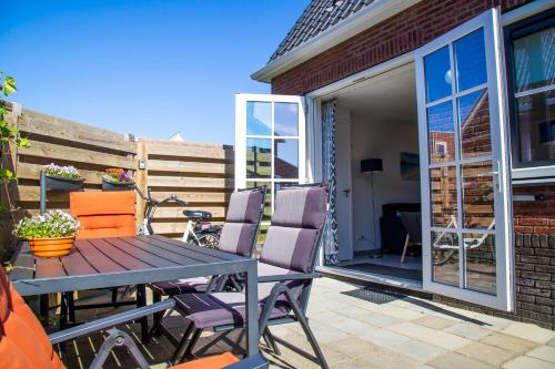 balkon/taras, Nieuwe Land 21a in Zoutelande balkon/taras, Nieuwe Land 21a in Zoutelande