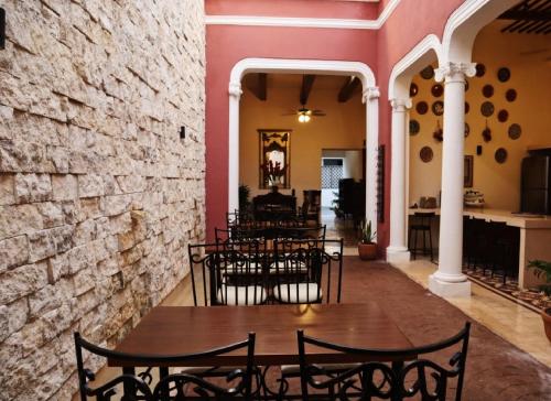 Exterior view, Hotel & Hostal Boutique Casa Garza in Merida Exterior view, Hotel & Hostal Boutique Casa Garza in Merida