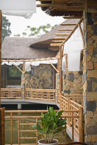 Balkon/terasa, Memorina Ninh Binh Resort in Okraj Gia Vien Balkon/terasa, Memorina Ninh Binh Resort in Okraj Gia Vien