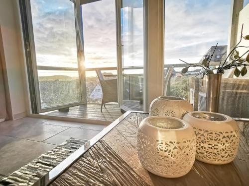 Balkon/terasa, Apartmenthaus Gurtdeel 4 in Sylt Balkon/terasa, Apartmenthaus Gurtdeel 4 in Sylt