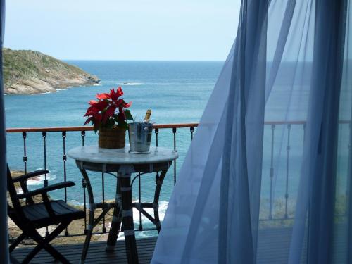 Balkon/terasa, Uni Boutique Hotel & Spa in Buzios Balkon/terasa, Uni Boutique Hotel & Spa in Buzios