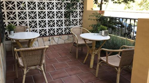Balcó/terrassa, Hostal Moscatel in Este Balcó/terrassa, Hostal Moscatel in Este