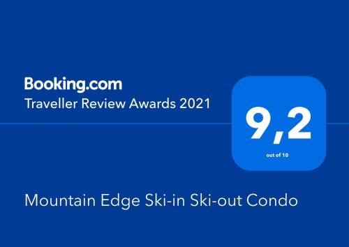 Mountain Edge Ski-in Ski-out Condo in 慶伯利 (BC) Mountain Edge Ski-in Ski-out Condo in 慶伯利 (BC)