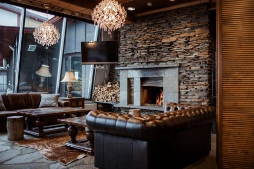 Shared lounge/TV area, Lapland Hotels Saaga in Yllasjarvi Shared lounge/TV area, Lapland Hotels Saaga in Yllasjarvi