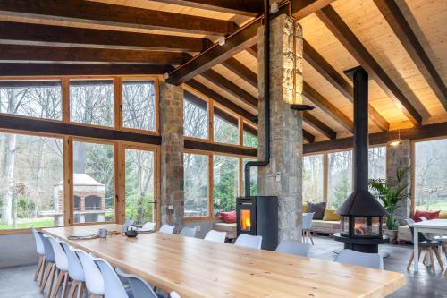 A szálláshely kívülről, Can Torrotes in La Vall De Bianya A szálláshely kívülről, Can Torrotes in La Vall De Bianya