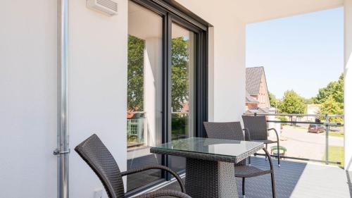 Balkon/terasa, Apartmenthaus Wittsande Wittsande 10 in Zingst Balkon/terasa, Apartmenthaus Wittsande Wittsande 10 in Zingst