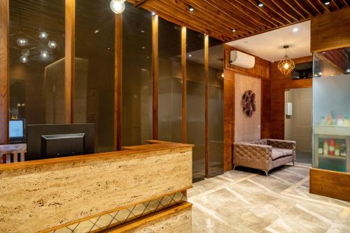 Előcsarnok, Nexstay Treats Inn in Kózsikóde / Kálikut Előcsarnok, Nexstay Treats Inn in Kózsikóde / Kálikut