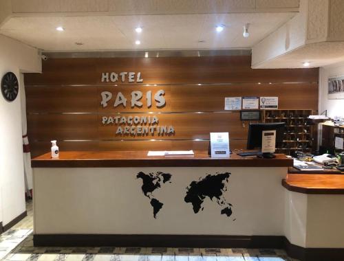 Előcsarnok, Hotel Paris in Rio Gallegos Előcsarnok, Hotel Paris in Rio Gallegos