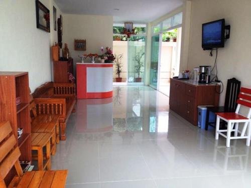 Lobby, Day Waterfront Hotel. in Chiang Khong (Chiang Rai) Lobby, Day Waterfront Hotel. in Chiang Khong (Chiang Rai)