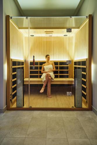 Sauna, Thompson Dallas By Hyatt near Perot Museum of Nature and Science Sauna, Thompson Dallas By Hyatt near Perot Museum of Nature and Science
