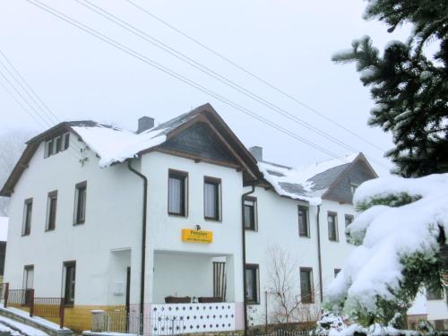 Exterior view, Cosy holiday home in the idyllic Vogtland with lots of excursion destinations. in Muldenhammer Exterior view, Cosy holiday home in the idyllic Vogtland with lots of excursion destinations. in Muldenhammer