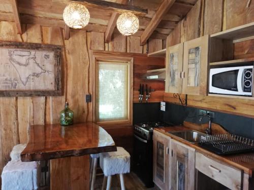 مطبخ, Cabanas Rusticas Pucon Rio Trancura in Menetue مطبخ, Cabanas Rusticas Pucon Rio Trancura in Menetue