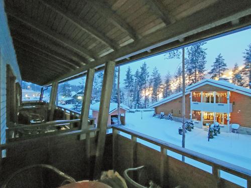 Balcony/terrace, Apartments Tahko in Nilsia Balcony/terrace, Apartments Tahko in Nilsia