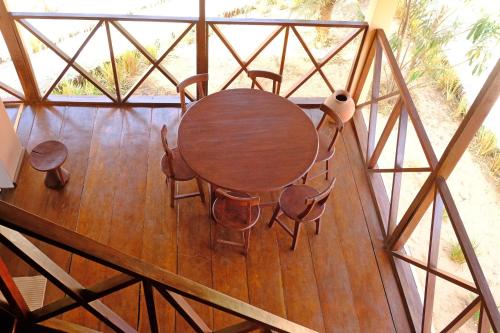 Terraza/balcón, Cozy house with sea view in Cap Skirring Terraza/balcón, Cozy house with sea view in Cap Skirring
