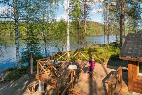Utsikt, Vuorijärvi cottage (Vuorijarvi cottage) in Enonkoski Utsikt, Vuorijärvi cottage (Vuorijarvi cottage) in Enonkoski