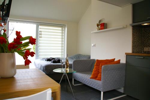 Балкон, Self-catering Studio Thorbecke in Зальтбомел Балкон, Self-catering Studio Thorbecke in Зальтбомел