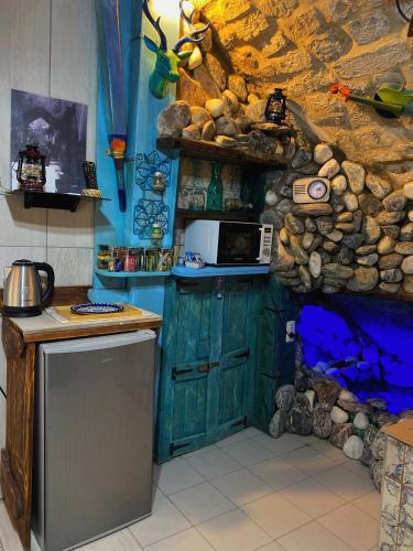 Kitchen, Ashash House - Bab Elhawa Studio in Acre Kitchen, Ashash House - Bab Elhawa Studio in Acre