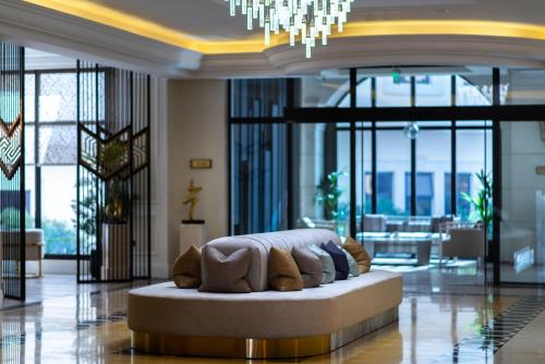Lobby, Vittori Palace Hotel and Residences in Al Sulaimaniah Lobby, Vittori Palace Hotel and Residences in Al Sulaimaniah