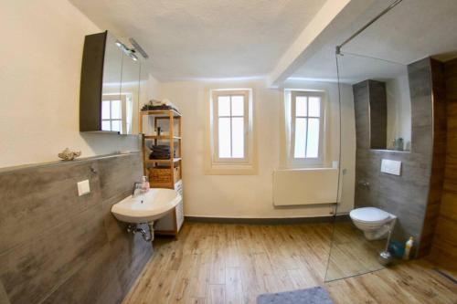 Baño, Fachwerkhaus in der Altstadt in Bad Kreuznach Baño, Fachwerkhaus in der Altstadt in Bad Kreuznach