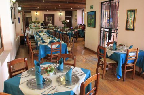 Restaurant, Hotel Casa Mexicana in San Cristóbal de las Casas Restaurant, Hotel Casa Mexicana in San Cristóbal de las Casas