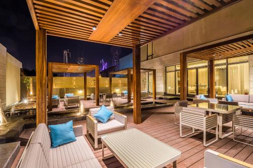 Restaurant, Grand Plaza Hotel - KAFD Riyadh in Al Aqiq Restaurant, Grand Plaza Hotel - KAFD Riyadh in Al Aqiq