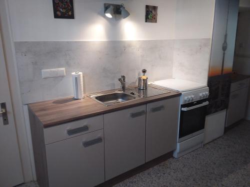 ห้องครัว, Ferienwohnung Jansen "Zwei" in บัด ชวาลบัค ห้องครัว, Ferienwohnung Jansen "Zwei" in บัด ชวาลบัค