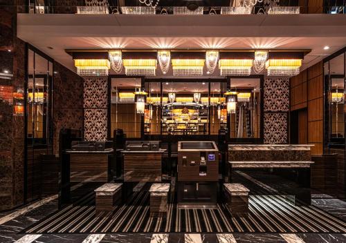 Lobby, APA Hotel & Resort Hakata Ekihigashi in Fukuoka Lobby, APA Hotel & Resort Hakata Ekihigashi in Fukuoka