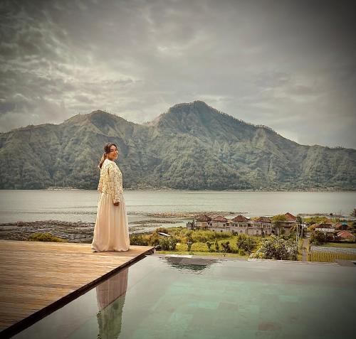 Volcano Terrace Bali near Mount Batur Volcano Terrace Bali near Mount Batur