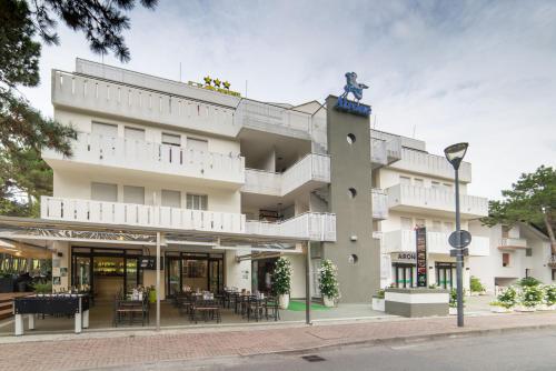 Buitenkant, Hotel Airone in Bibione Buitenkant, Hotel Airone in Bibione