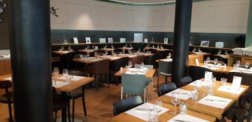 Étterem, Hotel Restaurant Les Negociants in Vevey Városközpont Étterem, Hotel Restaurant Les Negociants in Vevey Városközpont