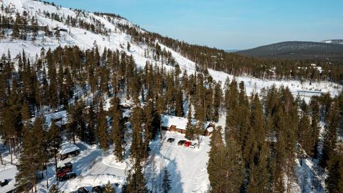 Exterior view, Ski-inn kelohuoneisto Pyhatunturissa in Pyhatunturi Exterior view, Ski-inn kelohuoneisto Pyhatunturissa in Pyhatunturi