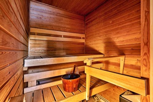 Sauna, Ski-inn kelohuoneisto Pyhatunturissa in Pyhatunturi Sauna, Ski-inn kelohuoneisto Pyhatunturissa in Pyhatunturi