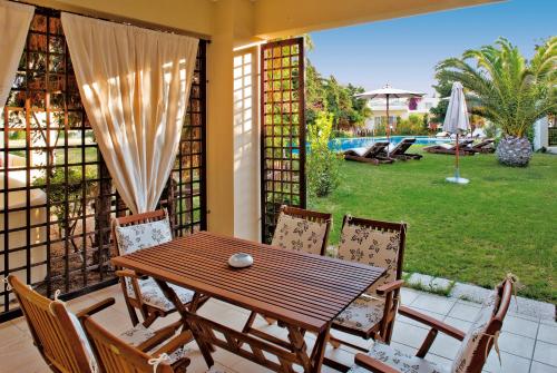 Balcony/terrace, Kipriotis Village Resort Hotel in Psalidi Balcony/terrace, Kipriotis Village Resort Hotel in Psalidi