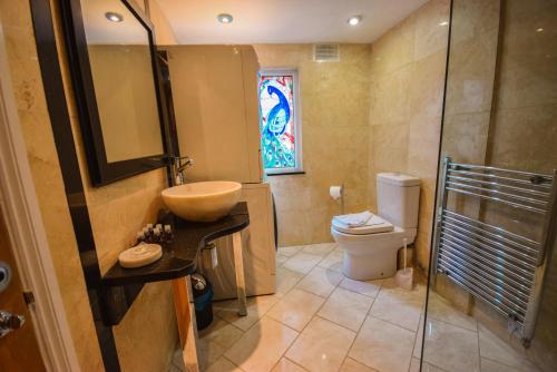 Bathroom, Old Compton Street in West End Soho Bathroom, Old Compton Street in West End Soho