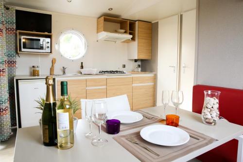 keuken, Camping 3 Estrellas near Barcelona-El Prat Airport keuken, Camping 3 Estrellas near Barcelona-El Prat Airport
