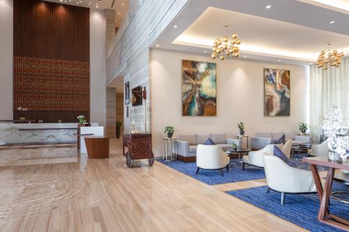 Lobby, dusitD2 Salwa Doha near Vegetable and Fish Market Lobby, dusitD2 Salwa Doha near Vegetable and Fish Market