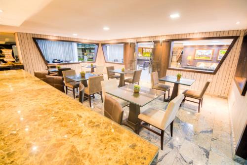 Étterem, Hotel Dan Inn Uberaba & Convencoes By Nacional Inn in Uberaba Étterem, Hotel Dan Inn Uberaba & Convencoes By Nacional Inn in Uberaba