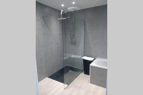 Bathroom, Gite a la ferme in Laguiole Bathroom, Gite a la ferme in Laguiole