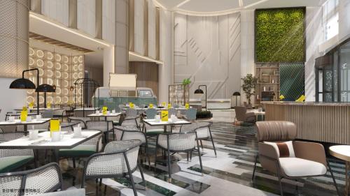 Restaurant, Holiday Inn Shanghai Nanjing Road By IHG in Shanghai Restaurant, Holiday Inn Shanghai Nanjing Road By IHG in Shanghai