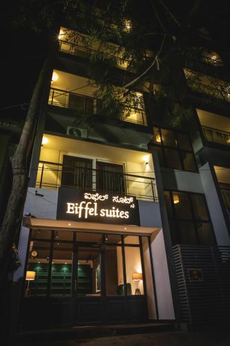 Exterior view, Eiffel Suites in HRBR Layout Exterior view, Eiffel Suites in HRBR Layout