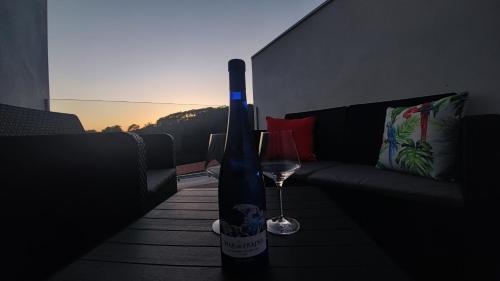 Erkély/terasz, Hospedium Apartamentos Galitrips A Casa Da Reina in Nemina Erkély/terasz, Hospedium Apartamentos Galitrips A Casa Da Reina in Nemina