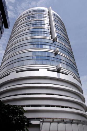 Tampilan eksterior, SkyTech Most City Hotel 19 floor PANORAMIC VIEW in Dnipro Tampilan eksterior, SkyTech Most City Hotel 19 floor PANORAMIC VIEW in Dnipro