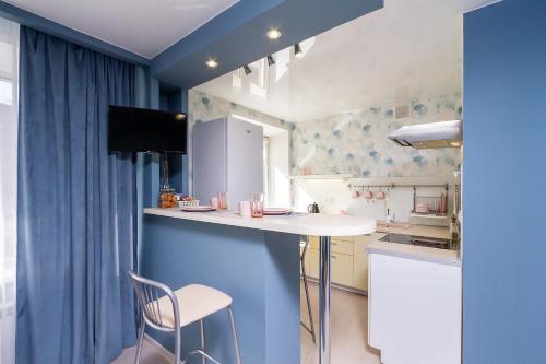 Lux Studio с парковкои у метро - самостоятельное заселение in Novosibirsk Lux Studio с парковкои у метро - самостоятельное заселение in Novosibirsk