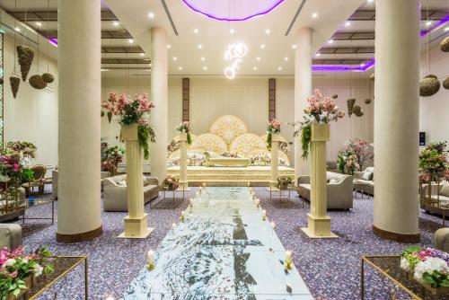 Банкетна зала, Mena Hotel Tabuk in Tabouk Банкетна зала, Mena Hotel Tabuk in Tabouk