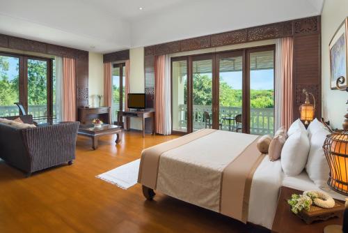 balkon/terras, Dheva Mantra Resort in River Kwai balkon/terras, Dheva Mantra Resort in River Kwai
