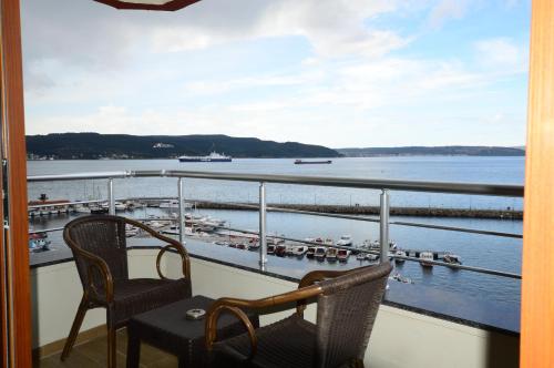 מרפסת, Akol Hotel in קנאקלה מרפסת, Akol Hotel in קנאקלה